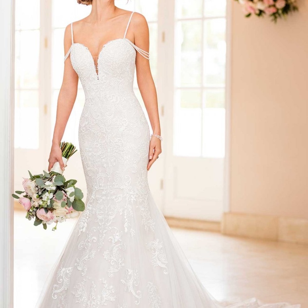 Mermaid wedding dress - Picture 3 of 4
